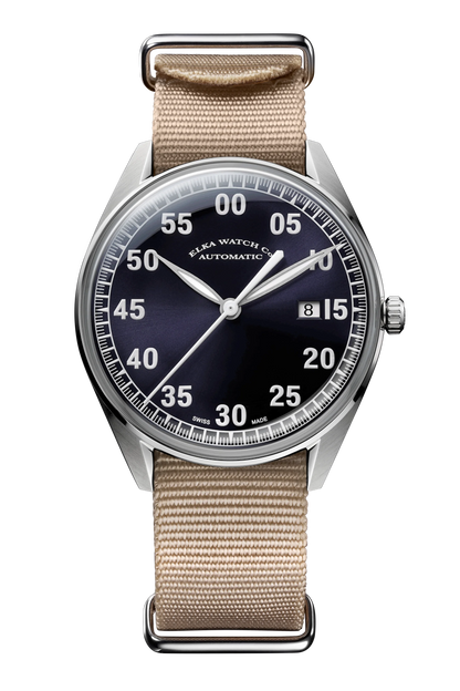 Elka Watch - Beige Nato Strap - Classic Style with a Twist ⌚ X03-0901