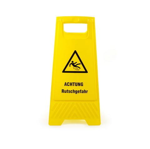 Warnschild „Achtung Rutschgefahr“, 61 x 30 cm, 1 sztuka