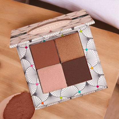 Charlotte Bio Nude Brown Eyeshadow Palette