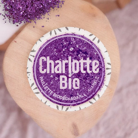 ✨ Charlotte Bio Purple Glitter ✨