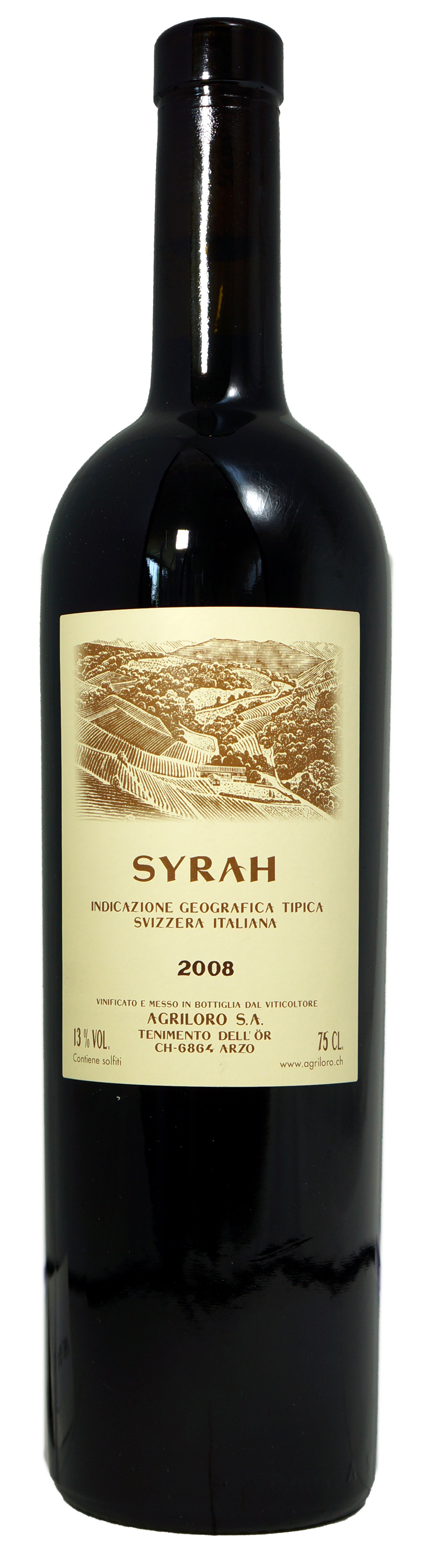 Tenimento dell'Ör Syrah Rosso del Ticino DOC 2014