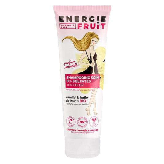 🌸 ENERGIE FRUIT Shampooing Soin 0% Sulfates Top-Color 🌸