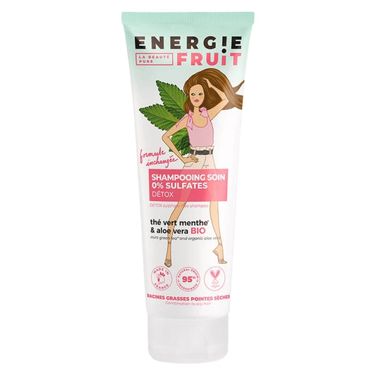 🌿 ENERGIE FRUIT Shampooing Soin 0% Sulfates Détox 🌿