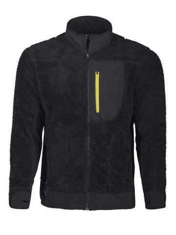 Projob Herren Funktionsjacke aus Fleece mit Softshell Verstärkungen