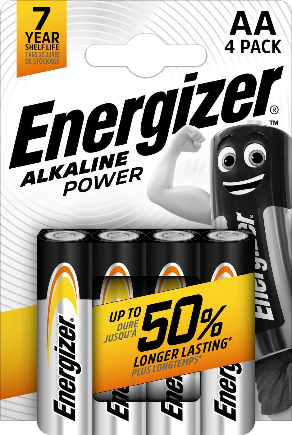 Bat.Alkaline Power AA 4 Stk