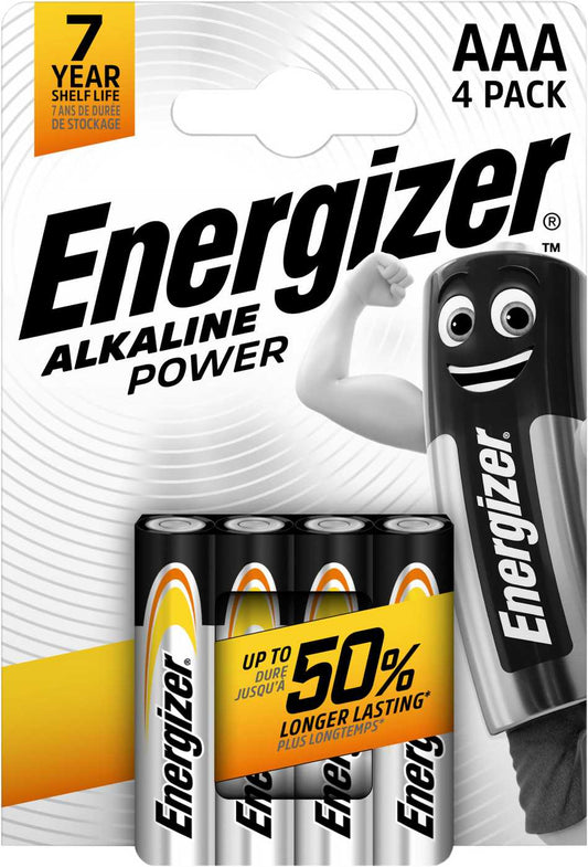 Bat.Alkaline Power AAA 4 Stk