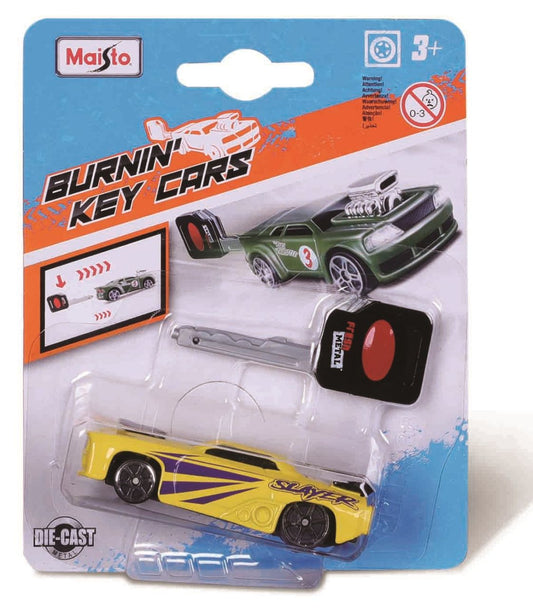 Burning Key cars