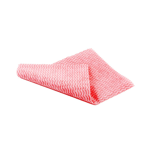 Panno multiuso, rosso, 38 x 60 cm, 50 panni