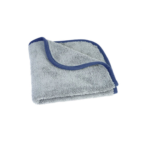 Mikrofiber Polerklud, 40x40cm, blå kant, 1 stk.