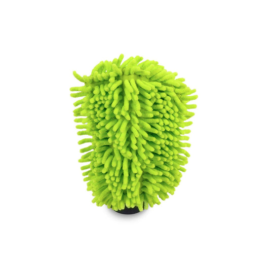 Guanto in microfibra, colore verde, 1 pezzo