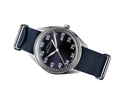 Elka Reloj: Elegante Correa Azul Nato ⌚ X03-0902