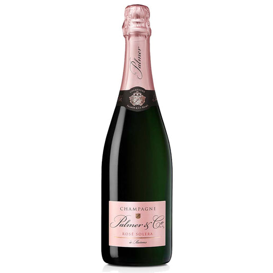 CAVE DE LA CÔTE - Champagne Palmer & Co Rosé Solera - 🍾 French Rosé Luxury Champagne 🥂