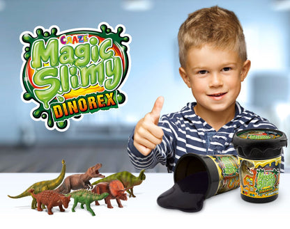 Magic Slime Dino mit Sammelfigur