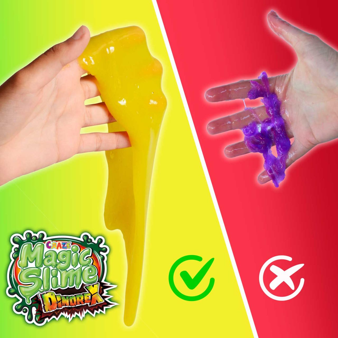 Magic Slime Dino mit Sammelfigur