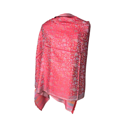 AISHITERU - Zairena Silk Shawl - Radiant Rose Luxury ✨🌹