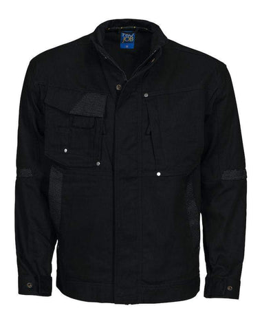 Projob Herren Canvas Jacke aus widerstandsfähigem Material