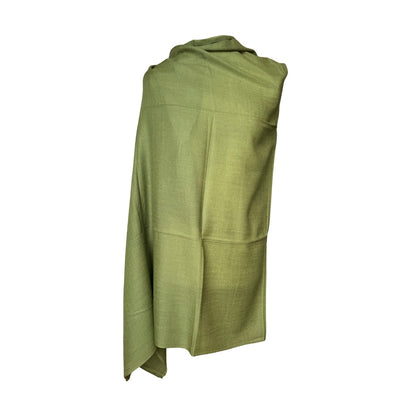 AISHITERU - Briza Cashmere Shawl – Moss Serenity - Soft, Lightweight Luxury 🧣🌿