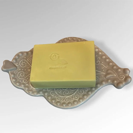 Ceramic Soap Dish "Coeur de Viana Crème" – Exclusive Design 🌟