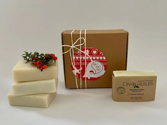 🎁 Gift Set of 4 Soaps (Dry Skin) – Create Your Own Customized Gift 🎁