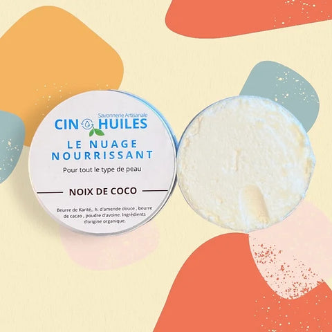 Le Nuage Nourrissant Noix de Coco - Soin Apaisant e Hidratante 🌿🥥