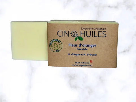 Savon à la Fleur d'Oranger - Soin Hydratant et Réparateur 🌸