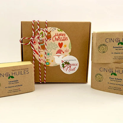 🎁 Gift Set of 3 Soaps (Dry Skin) – Create Your Own Customized Gift 🎁