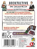 Decktective - Der Letzte Wille (d)