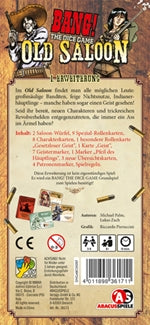 BANG! The Dice Game – Old Saloon Erweiterung (d) (MQ8)