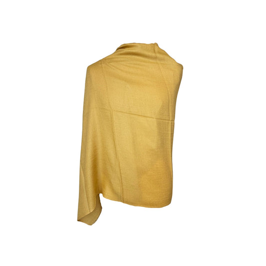 AISHITERU - Solare Cashmere Shawl - Golden warmth, sun-kissed softness ☀️🧣