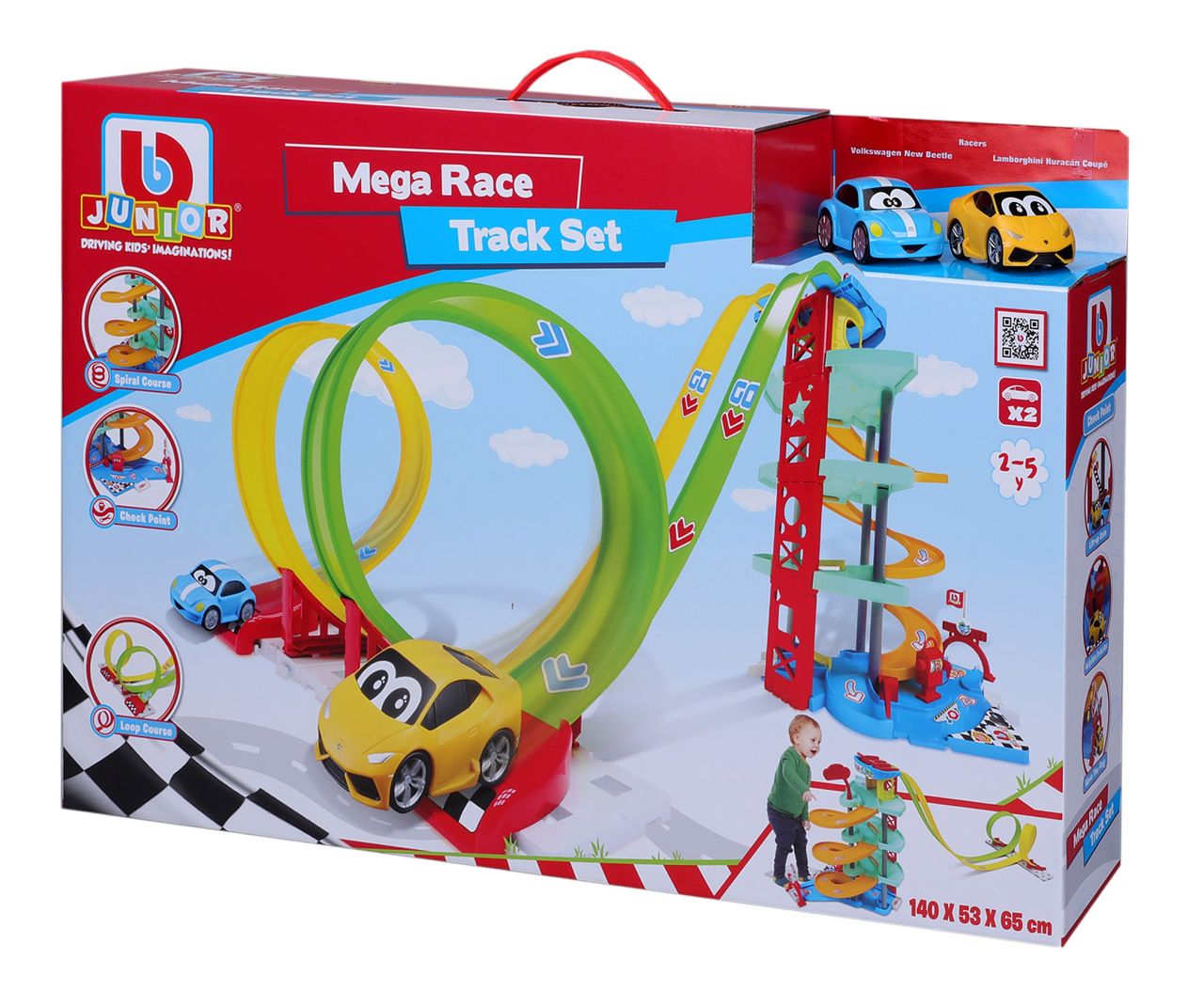 Mega Race Track Set Garage