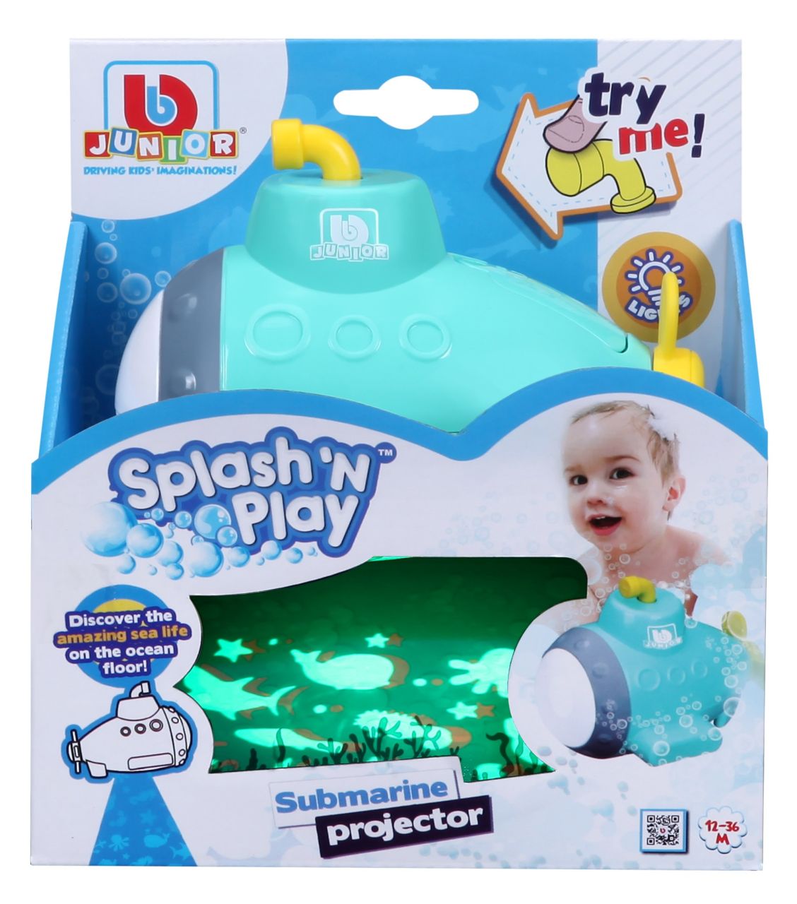 Splash'n Play U-Boot mit Licht