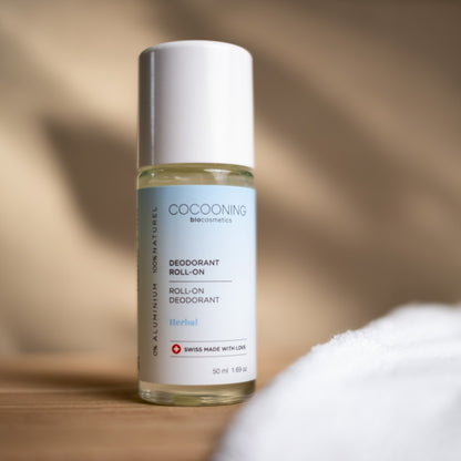 Cocooning Biocosmetics - Desodorante Herbal Roll-On 🌿 Mantente Fresco Naturalmente