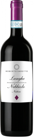 Roberto Sarotto Nativo Nebbiolo Langhe DOC 2023