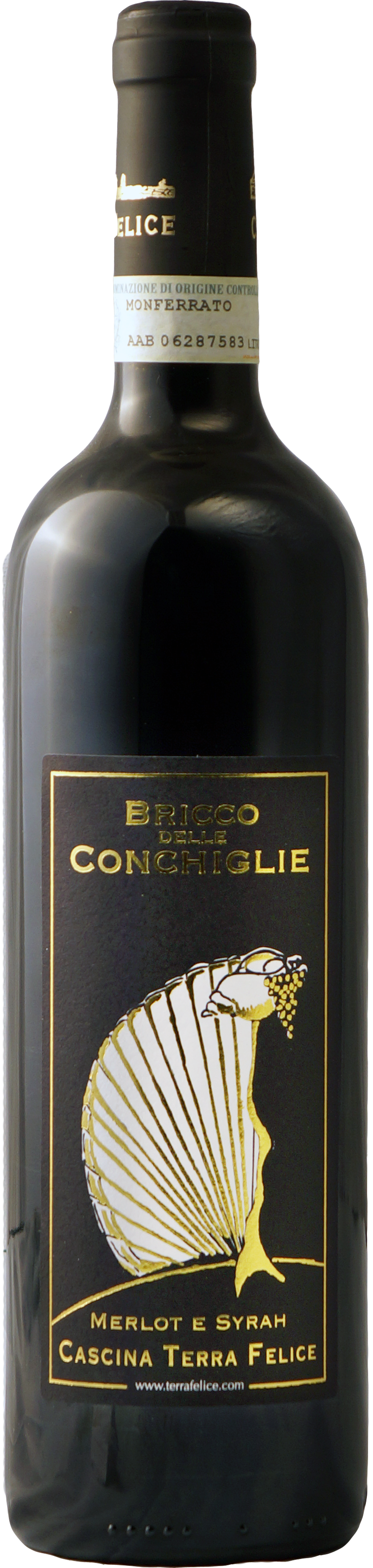 Cascina Terra Felice Bricco delle Conchiglie Merlot - Syrah DOC 2016