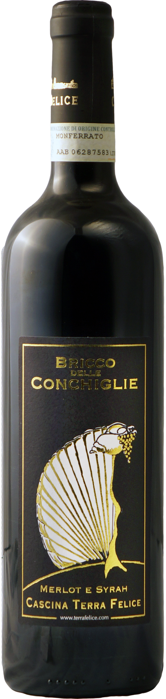 Cascina Terra Felice Bricco delle Conchiglie Merlot - Syrah DOC 2016