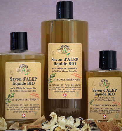 TerATer - SAPONE LIQUIDO ALEP 20% - Pulizia Pura & Organica 🌿🧼✨