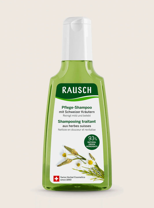 RAUSCH - Care Shampoo with Swiss Herbs - Revitalize Your Hair! 🌿✨
