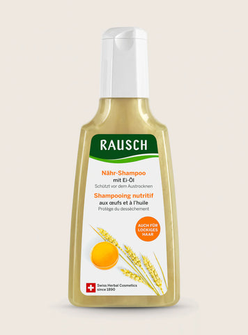 <produktnavn>RAUSCH - Nærende Ægolie Shampoo - Forny dit hår 🥚🌿🌟</produktnavn>