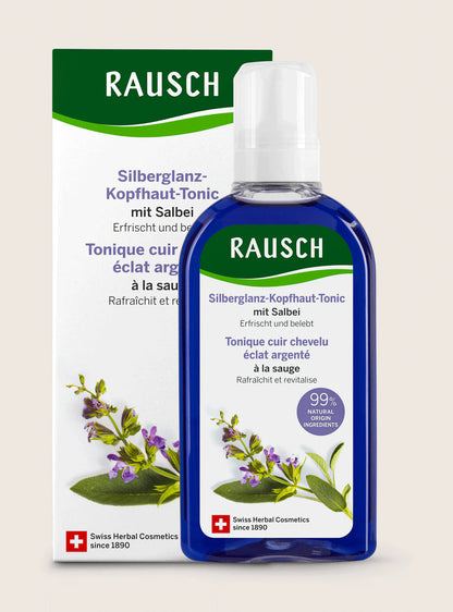 RAUSCH - Silver Shine Tónico do Couro Cabeludo - Rejuvenesça o seu couro cabeludo! 💫