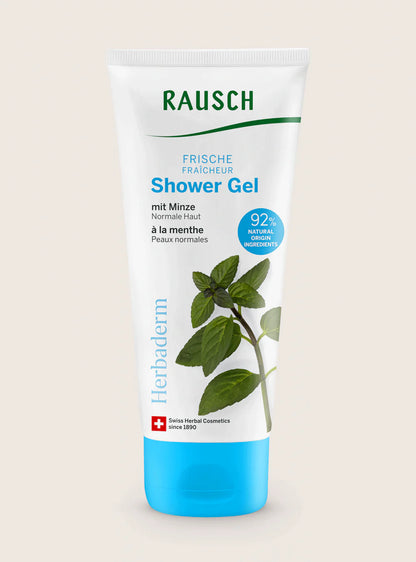 RAUSCH - Minty Fresh Shower Gel - Wake up your senses! 🌿🚿