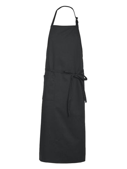 LATZSCHÜRZE 7808-Kochschürze mit verstellbarem Nackenband und Tasche auf der rechten Seite