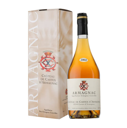 ✨Armagnac la Baronne Bleue par Olivia - Château de Castex d'Armagnac Millésime 2002✨