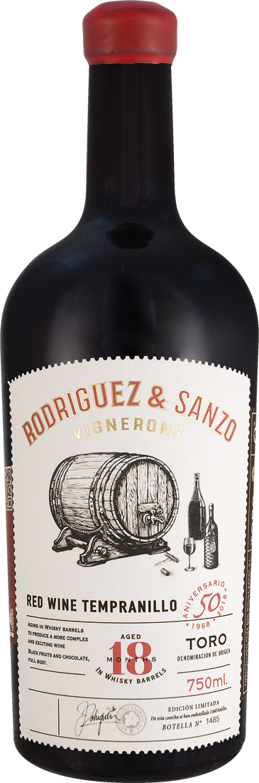 Rodriguez & Sanzo Rodríguez Sanzo Whisky Barrel 18 Monate Tempranillo DO 2021