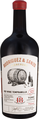 Rodriguez & Sanzo Rodríguez Sanzo Whisky Barrel 18 Monate Tempranillo DO 2021