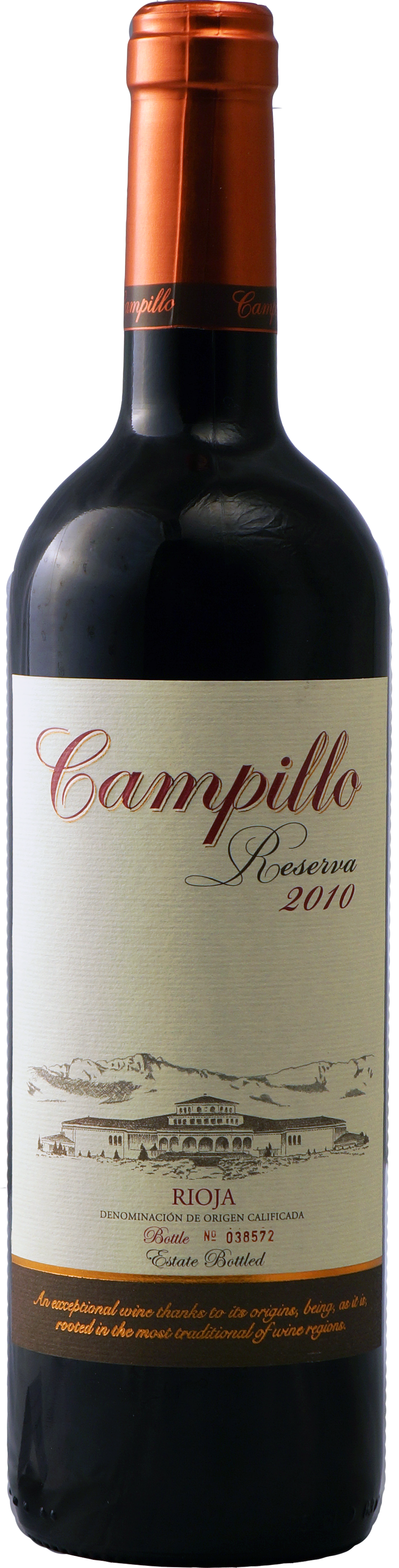 Bodegas Campillo Rioja Campillo Reserva Colección DOCa 2018