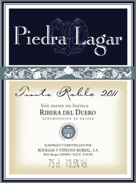 Bodegas y Viñedos Robeal Piedra Lagar Tinto Roble Ribera del Duero 2022