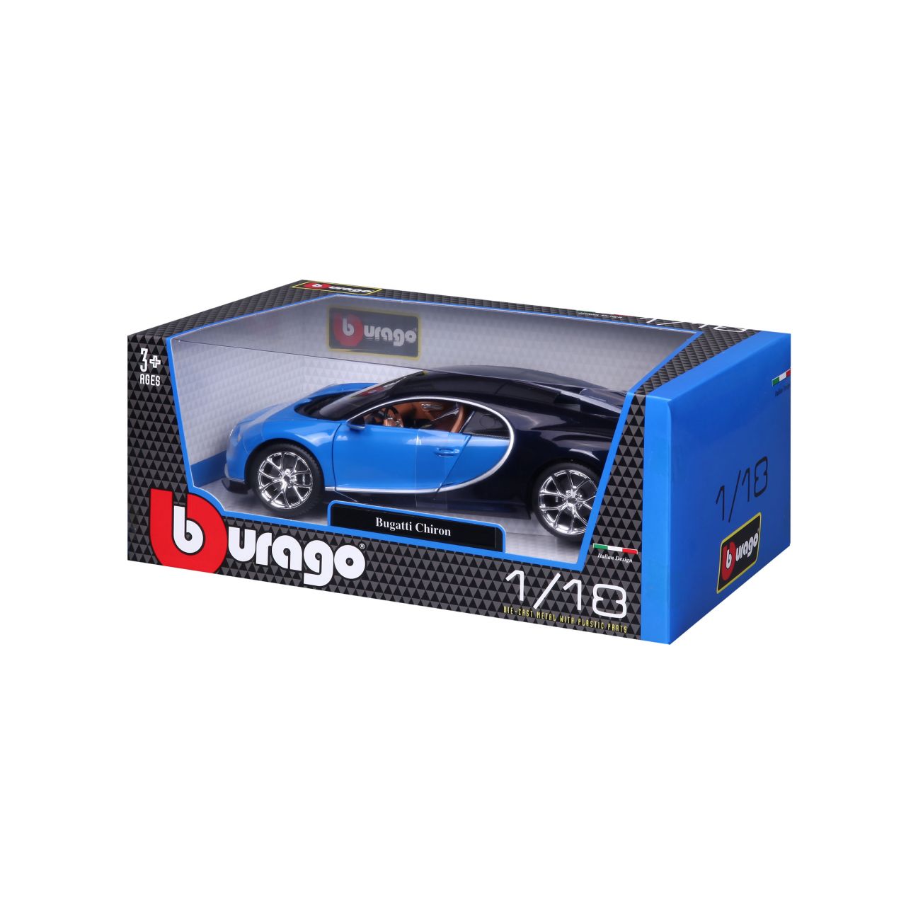 Bugatti Chiron 1/18 blau