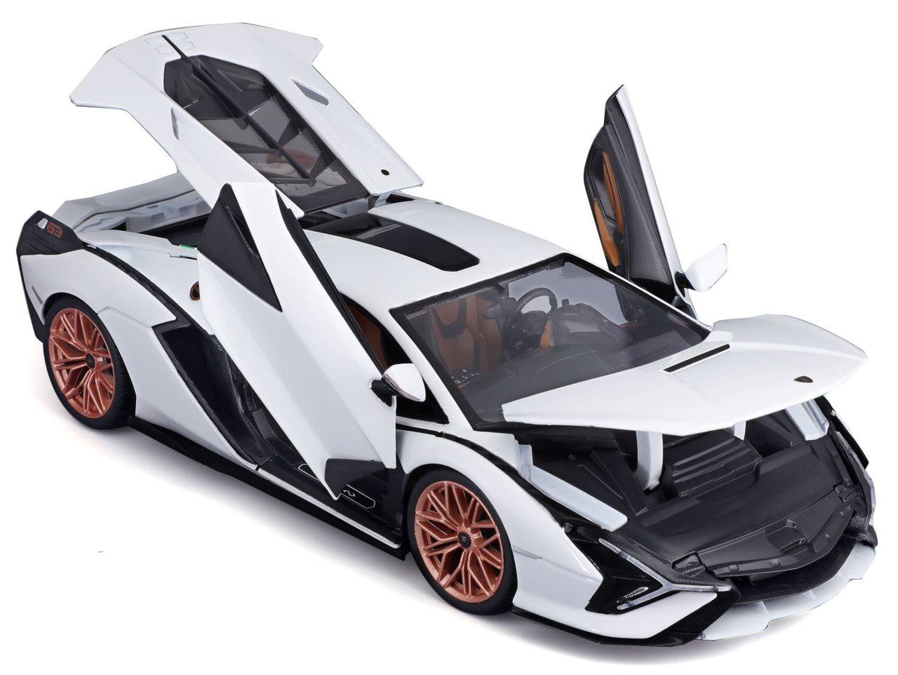 Lamborghini Sian FKP 37 1/18 weiss