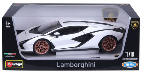 Lamborghini Sian FKP 37 1/18 weiss