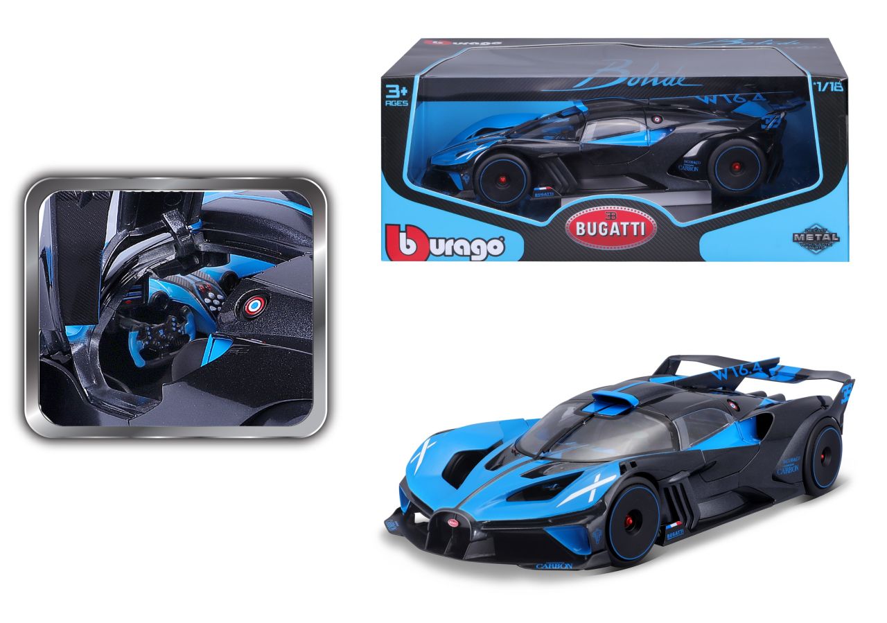 Bugatti Bolide 1/18 blau